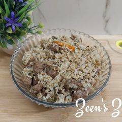 Soya Fried Rice A picture of Soya Fried Rice.