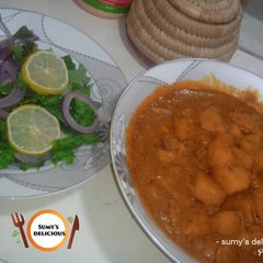 A picture of Sweet potato porridge.