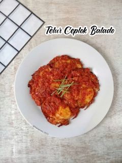 Foto resep Telur Ceplok Balado