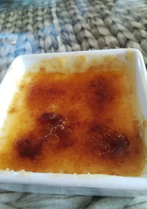 Una foto de Crema catalana