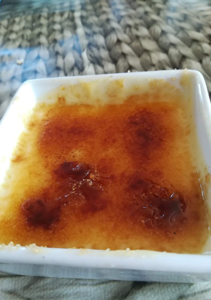 Una foto de Crema catalana