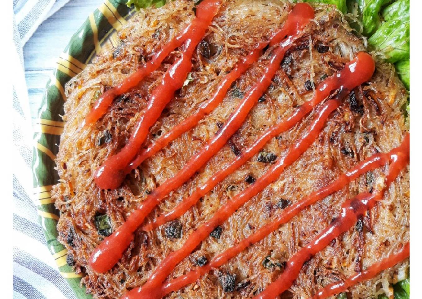 Omelete Bihun Ekstra Pedas