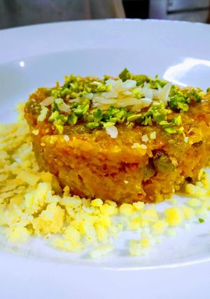 A picture of Gajar ka halwa.