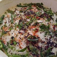 A picture of Rava dhokla.