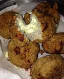 Cheesy chicken balls