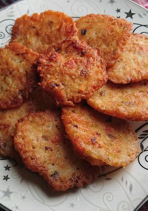Hình của món Bánh nấm chiên giòn.