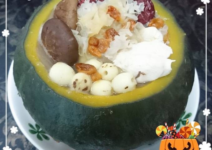 南瓜養生雞肉湯(簡單料理) 食譜成品照片
