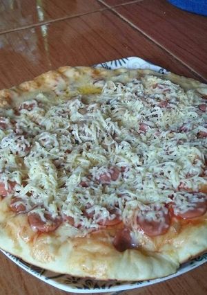 Foto resep Pizza homemade by yackikuka 😋