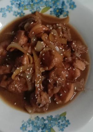 Foto resep Chicken teriyaki