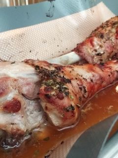 Una foto de Jamoncitos de pavo al horno