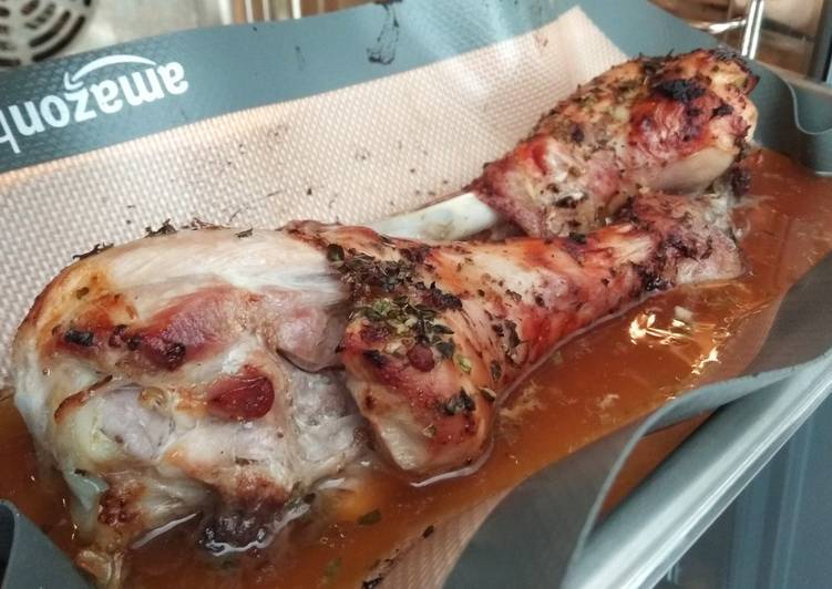 Jamoncitos de pavo al horno