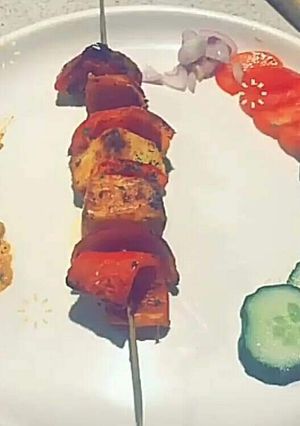 A picture of Paneer tikka.