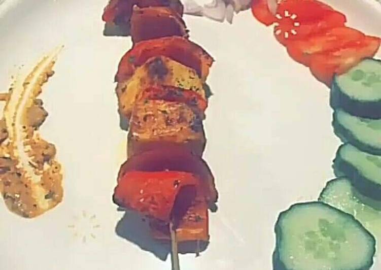 Recipe of Speedy Paneer tikka