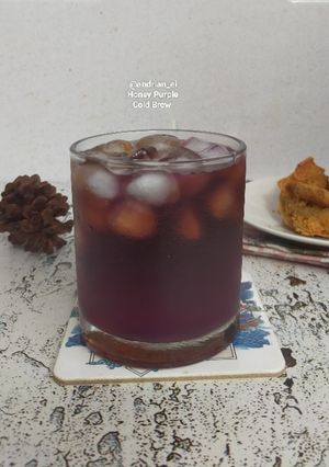 Foto resep Honey Purple Cold Brew