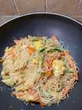 Spaghetti di riso alla cantonese