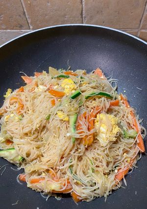 Foto di Spaghetti di riso alla cantonese