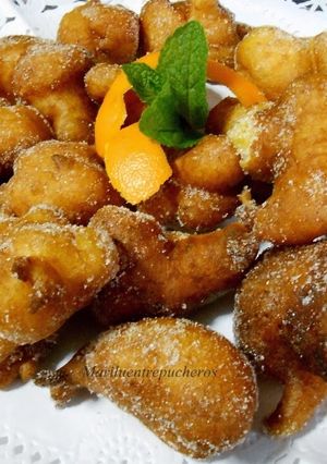 Una foto de Buñuelos de naranja