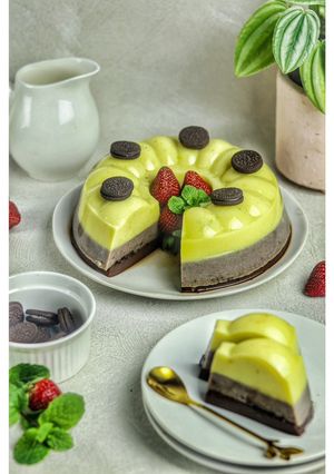 Foto resep Avocado Oreo Choco Pudding