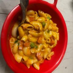 A picture of Cheesy Tangy Pasta.