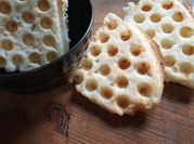 Una foto de waffle sin huevo