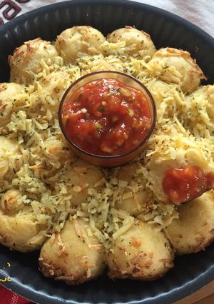 Foto resep Cheese Garlic Butter Bread #tanpaoven