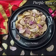 Ratalu /Purple Yam Chips A picture of Ratalu /Purple Yam Chips.