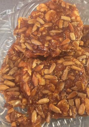 صورة لوصفة حلوى لب دوار الشمس