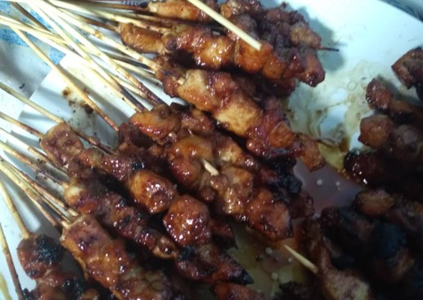 Sate ayam simpel endeus