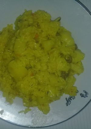Una foto de Arroz Amarillo