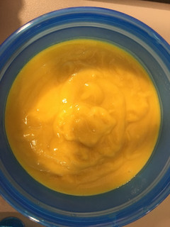 Una foto de Martín crema de pescado y verdura