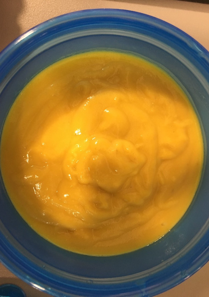Una foto de Martín crema de pescado y verdura