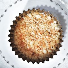 A picture of Homemade biscuit crust.