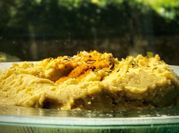 Una foto de humus de marruecos