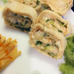 A picture of Pin wheel sandwiches.