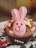 Csokoládés 🍫csokikrémes kosárka.🍫🌷🐰🌷