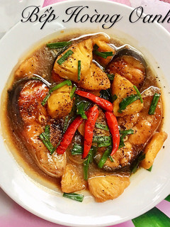 Hình của món Cá BaSa Kho Thơm.