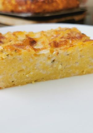 Gluténmentes brutálisan sajtos tészta recept fotója