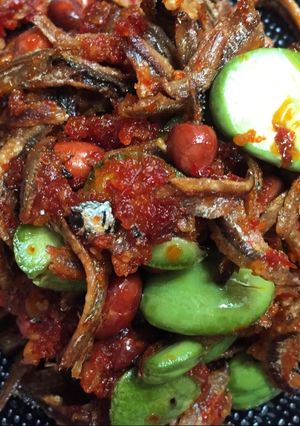 Foto resep Sambal teri pete