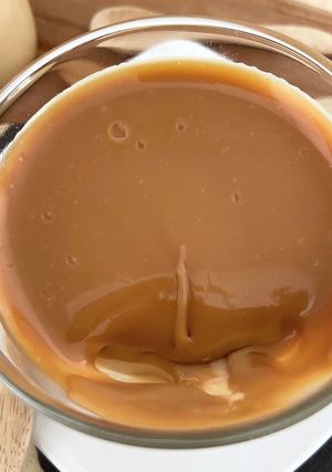 Una foto de Vasitos de dulce de leche y galletitas