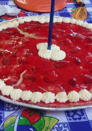 Una foto de Tarta de frutillas