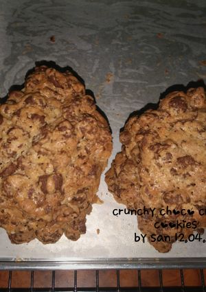 Foto resep Crunchy Choco Crunch Cookies