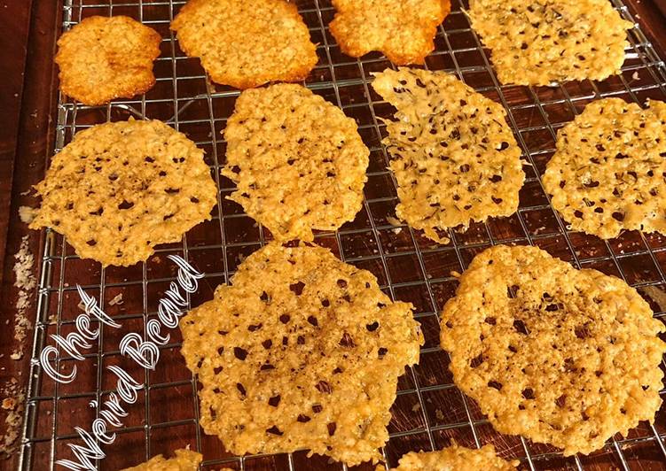 Easiest Way to Make Ultimate Delectable Parmesan crisps