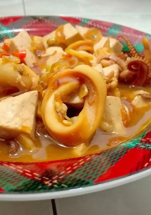 Foto resep Cumi tahu simple 15 menit saja!
