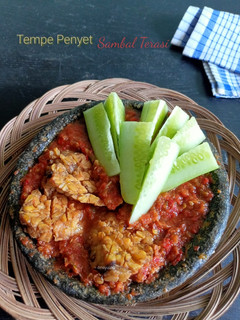 Foto resep Tempe Penyet Sambal Terasi (sambal mentah)