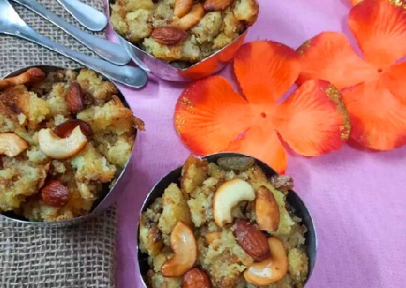 Bread halwa (Cinnamon flavour)