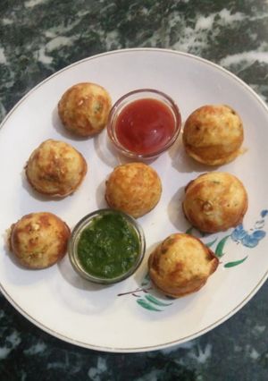 A picture of Appe From Leftover Dosa Battar.