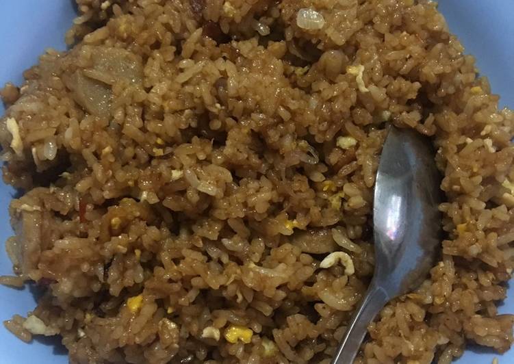 Cara Gampang Menyiapkan Nasi goreng sambal cakalang😍, Menggugah Selera