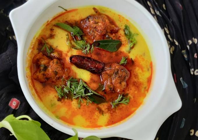 Recipe of Quick Punjabi Pakora Kadhi