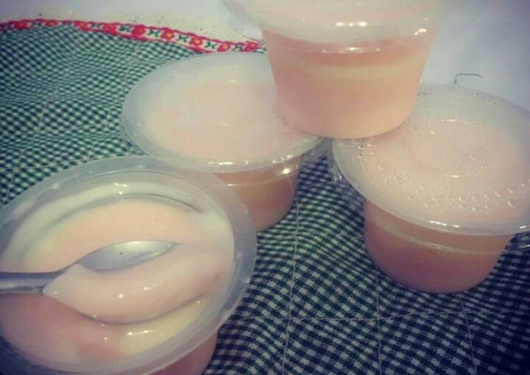 Silky Puding Vanilla Lava (Menu Takjil)