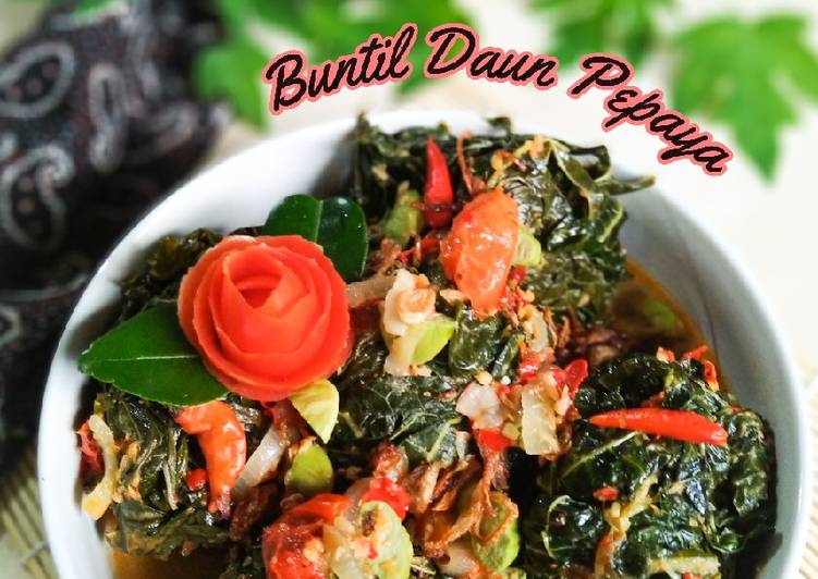 Bagaimana Mengolah Buntil Daun Pepaya (300) Cepat